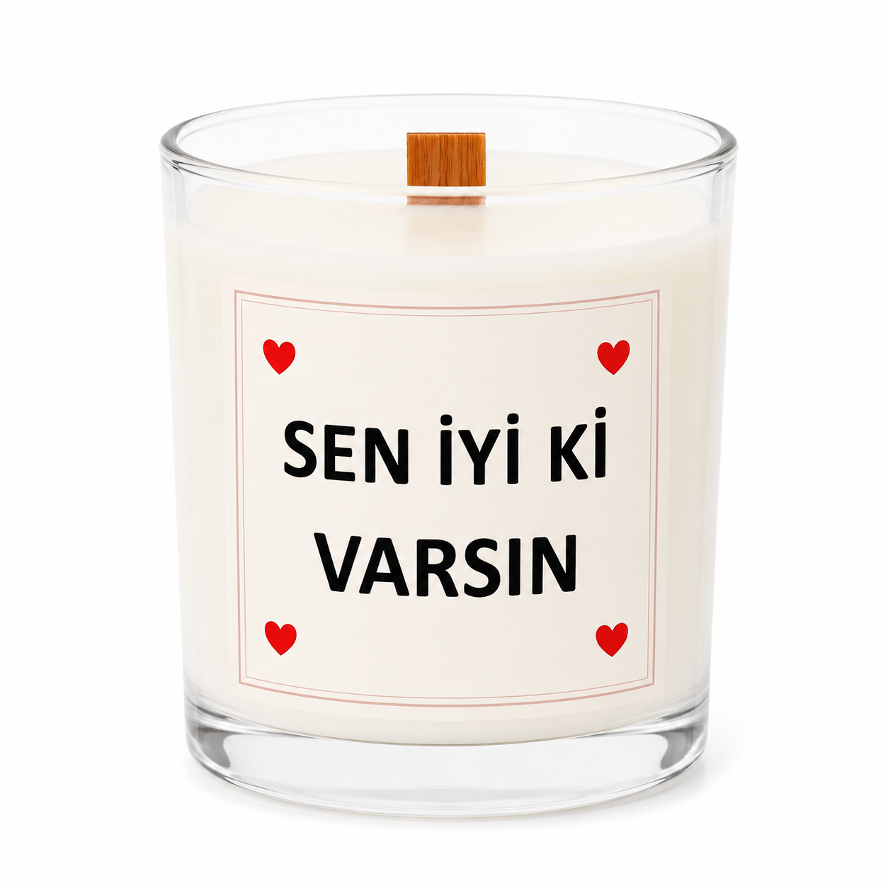 Sen İyi Ki Varsın Soy Candle - LK Lumière
