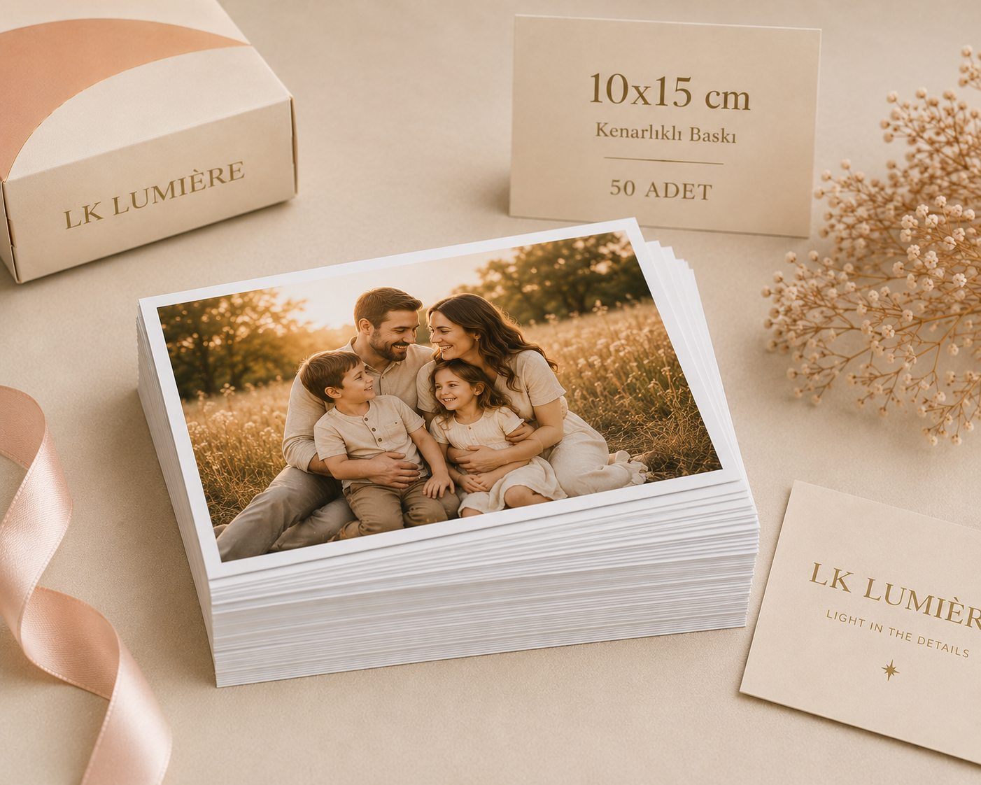 Kenarlıklı Fotoğraf Baskısı 10x15 cm - 50 Adet