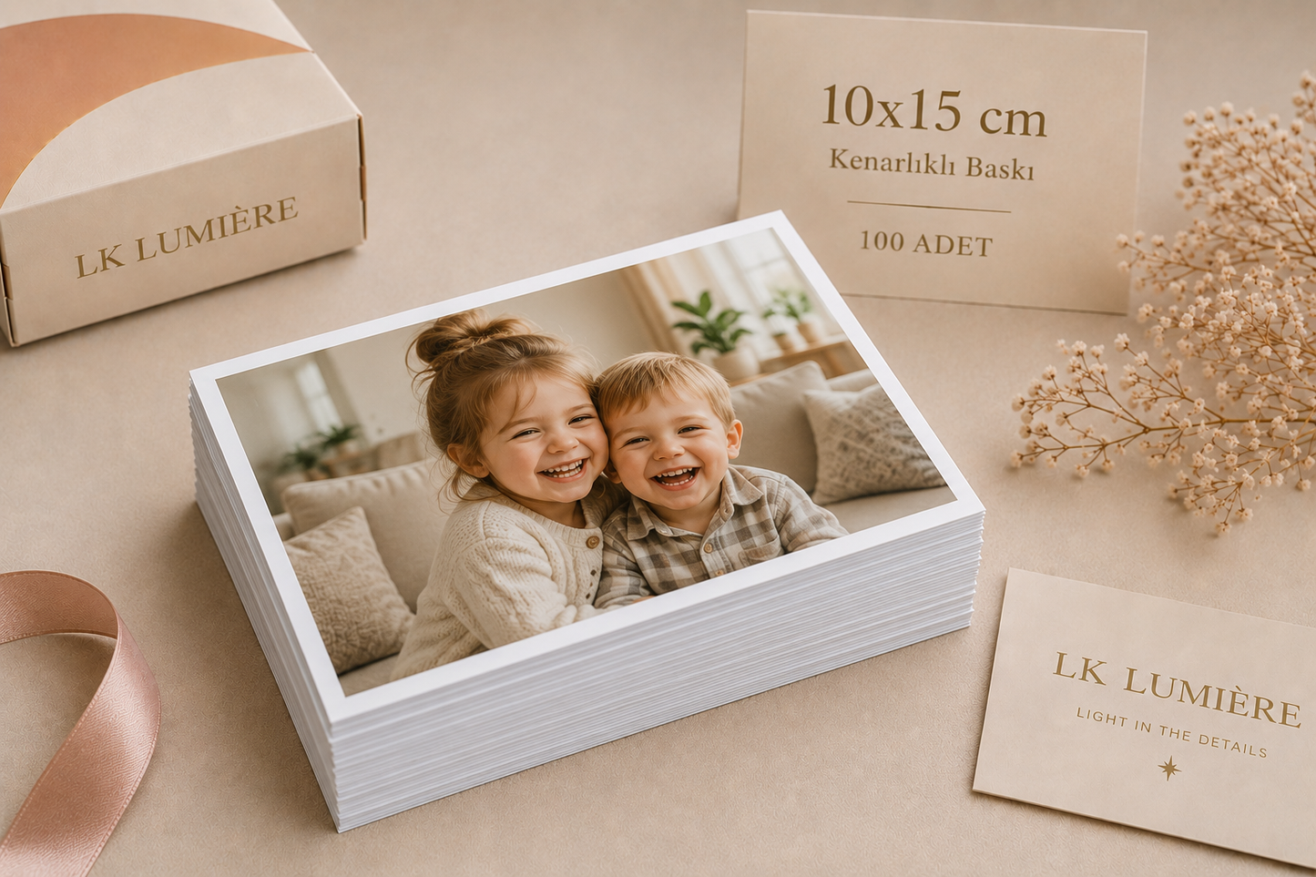 Kenarlıklı Fotoğraf Baskısı 10x15 cm - 100 Adet