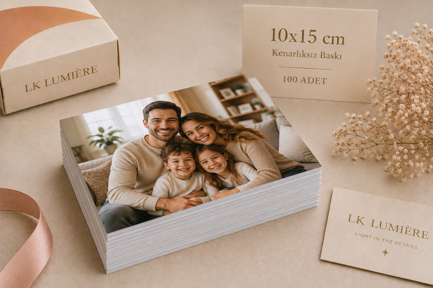 Kenarlıksız Fotoğraf Baskısı 10x15 cm - 100 Adet
