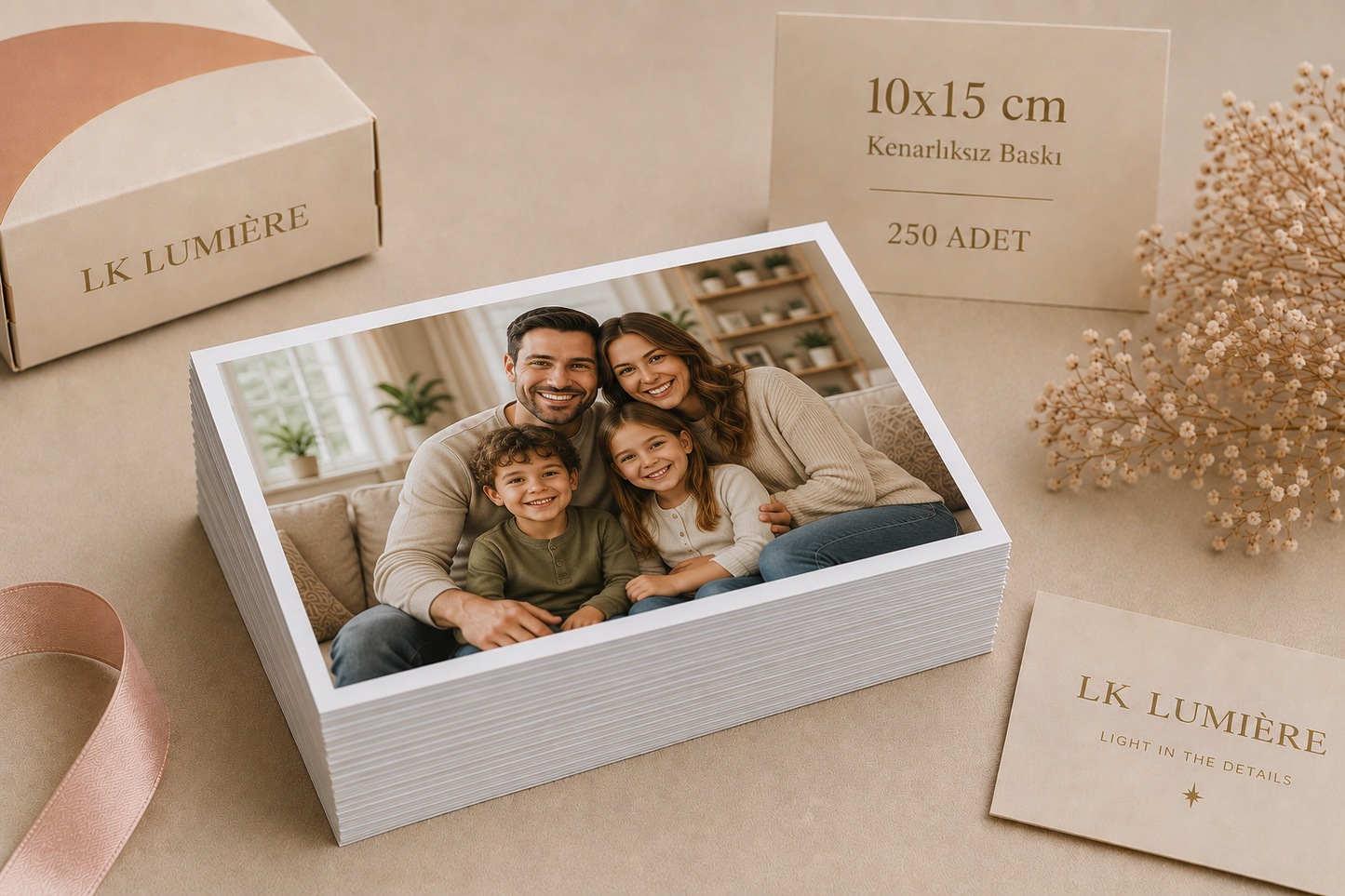 Kenarlıklı Fotoğraf Baskısı 10x15 cm - 250 Adet