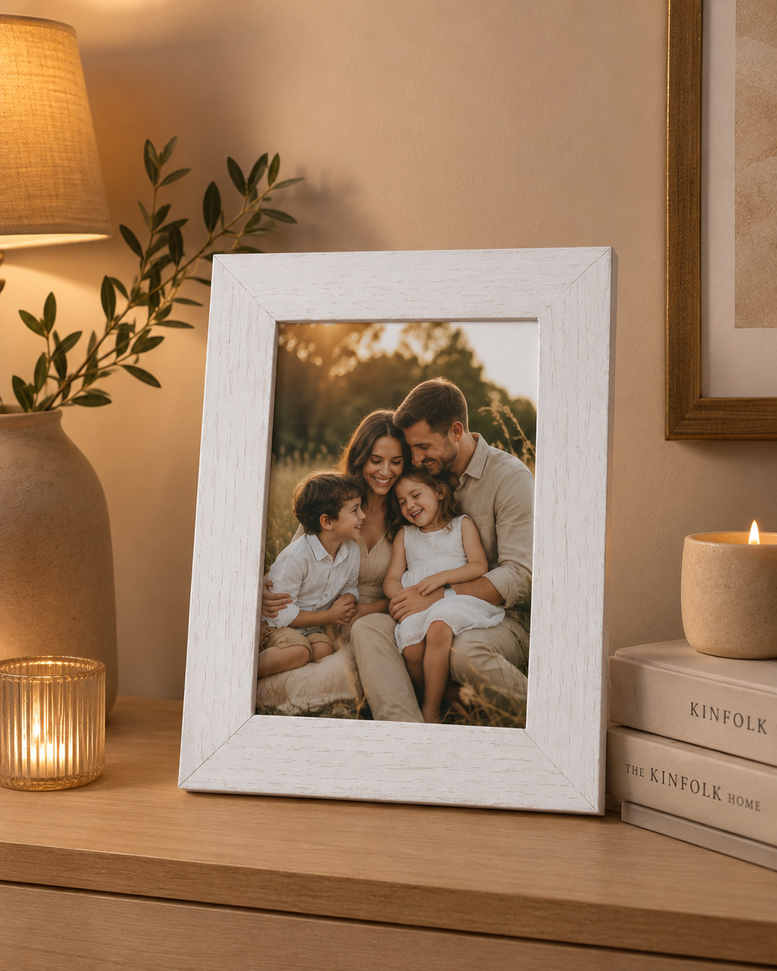 10x15 cm Ahşap Fotoğraf Çerçevesi