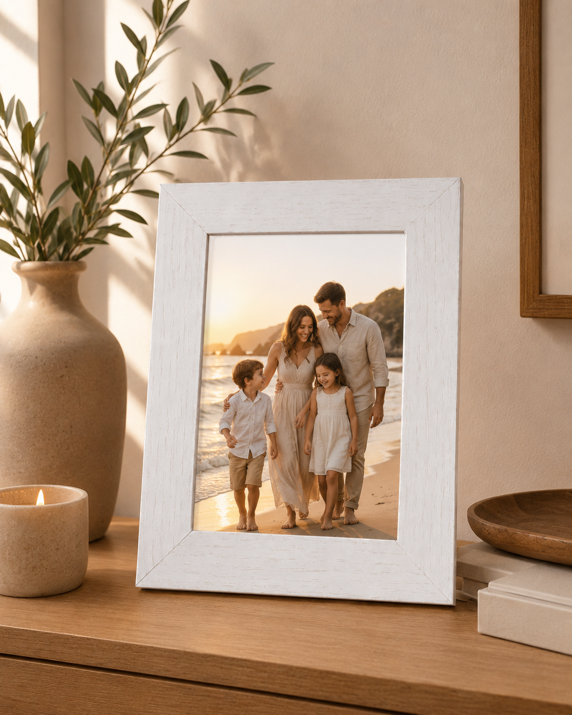 10x15 cm Ahşap Fotoğraf Çerçevesi