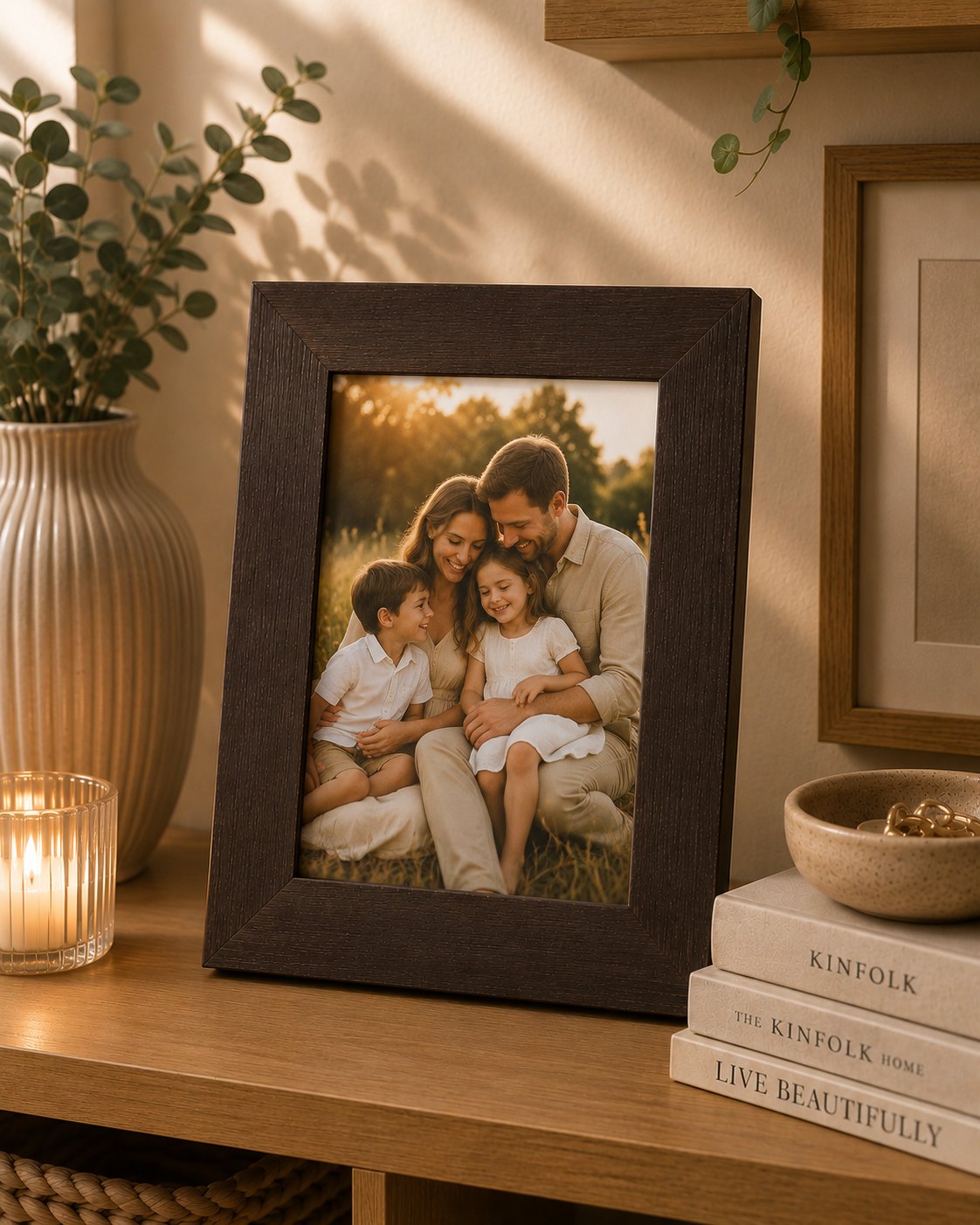 10x15 cm Ahşap Fotoğraf Çerçevesi