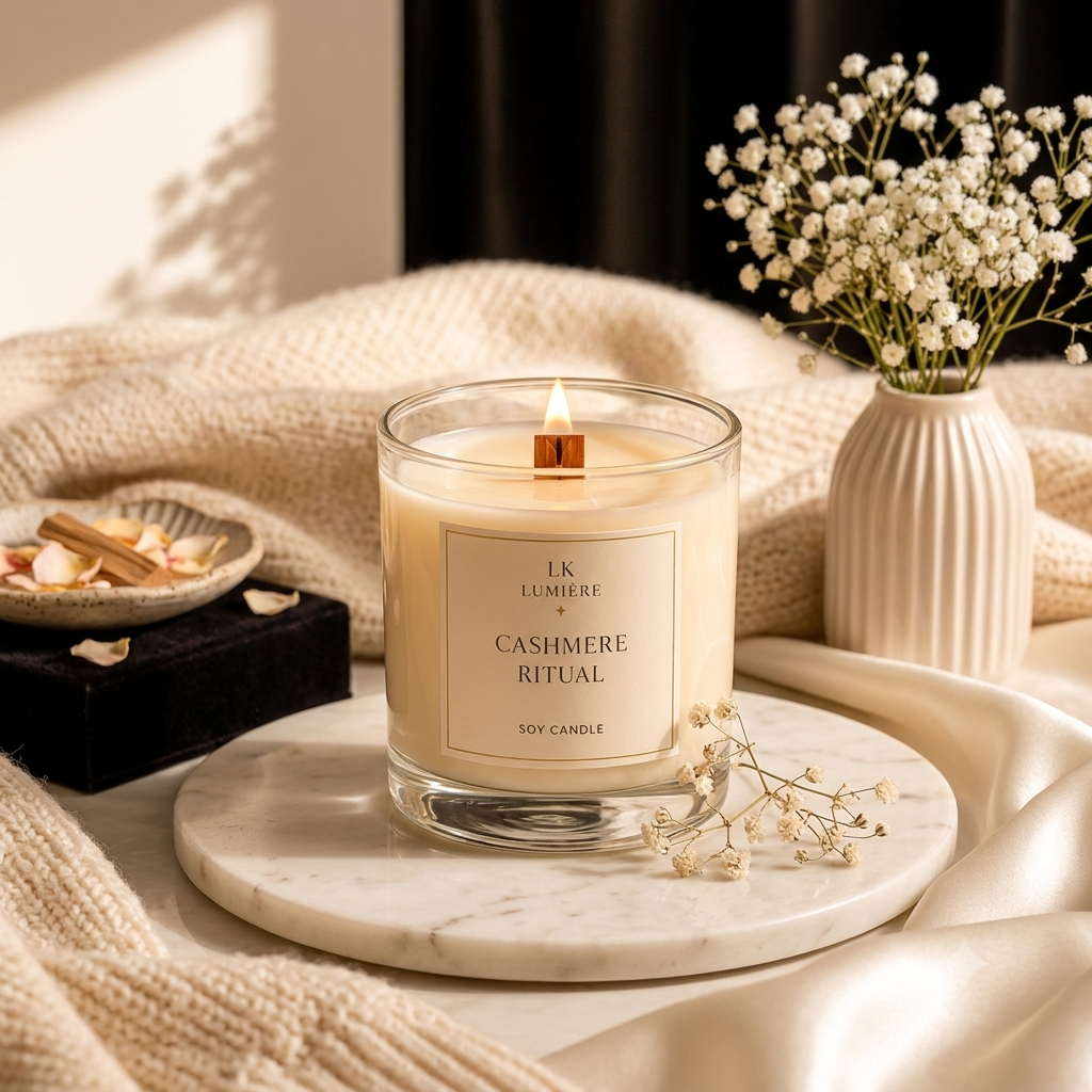 Cashmere Ritual Soy Candle - Small
